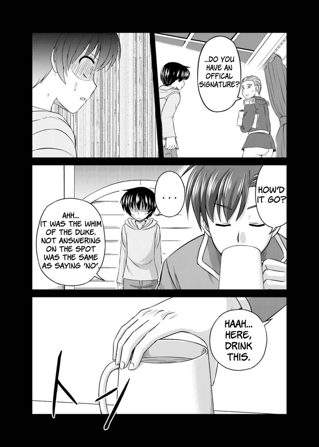 Page 24 Chapter 3 Dont Think That Ill Be Cute Forever! ~If You Make A Wish From The Sacred Stone, Youll Become The Worlds Strongest Beautiful Girl~