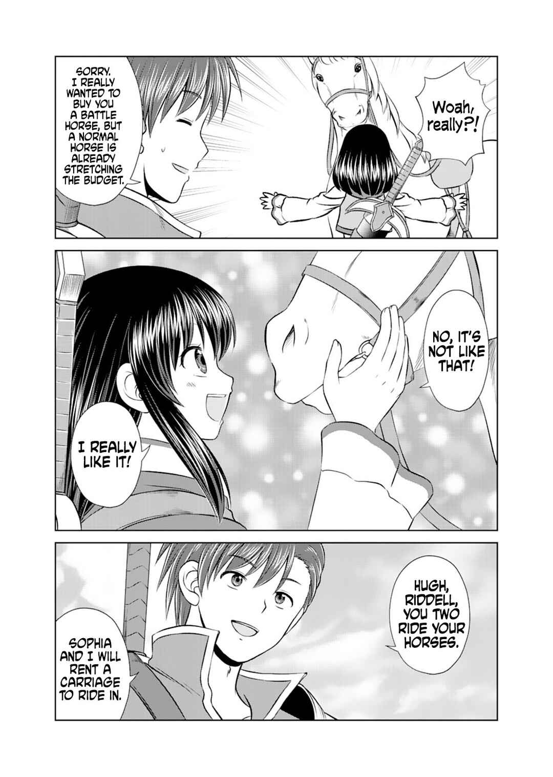 Page 32 Chapter 18 Dont Think That Ill Be Cute Forever! ~If You Make A Wish From The Sacred Stone, Youll Become The Worlds Strongest Beautiful Girl~