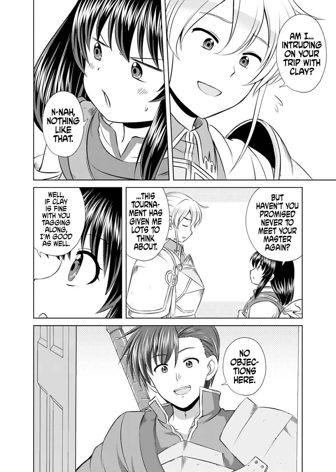 Page 4 Chapter 18 Dont Think That Ill Be Cute Forever! ~If You Make A Wish From The Sacred Stone, Youll Become The Worlds Strongest Beautiful Girl~