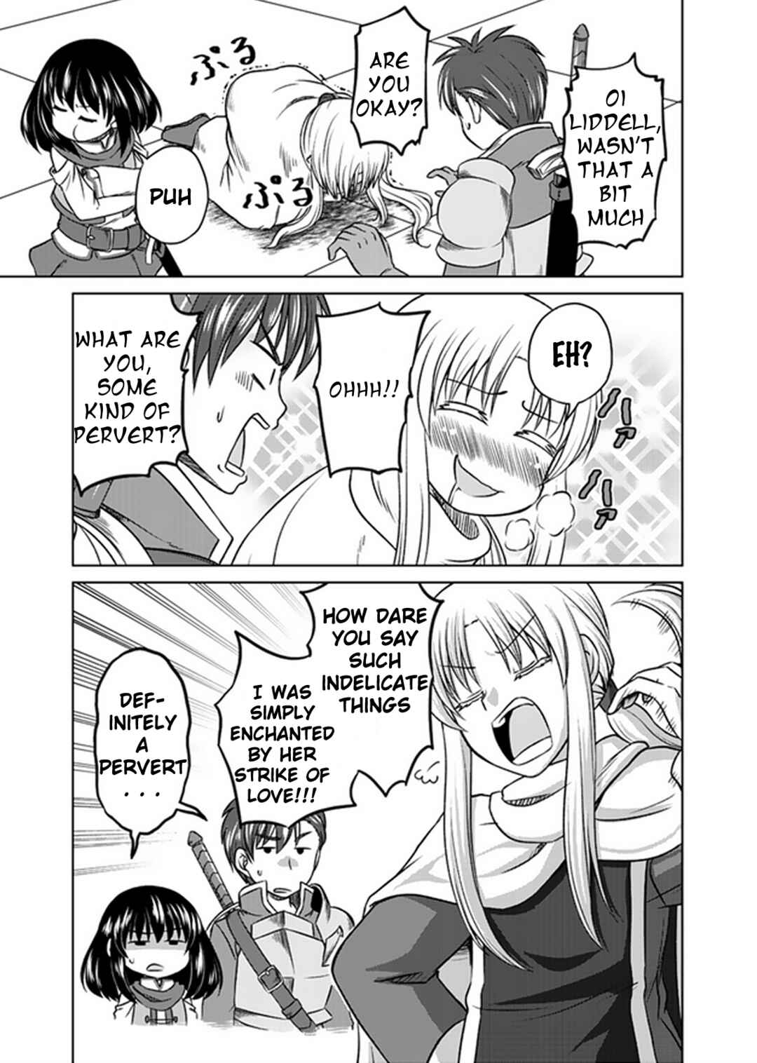 Page 11 Chapter 4 Dont Think That Ill Be Cute Forever! ~If You Make A Wish From The Sacred Stone, Youll Become The Worlds Strongest Beautiful Girl~