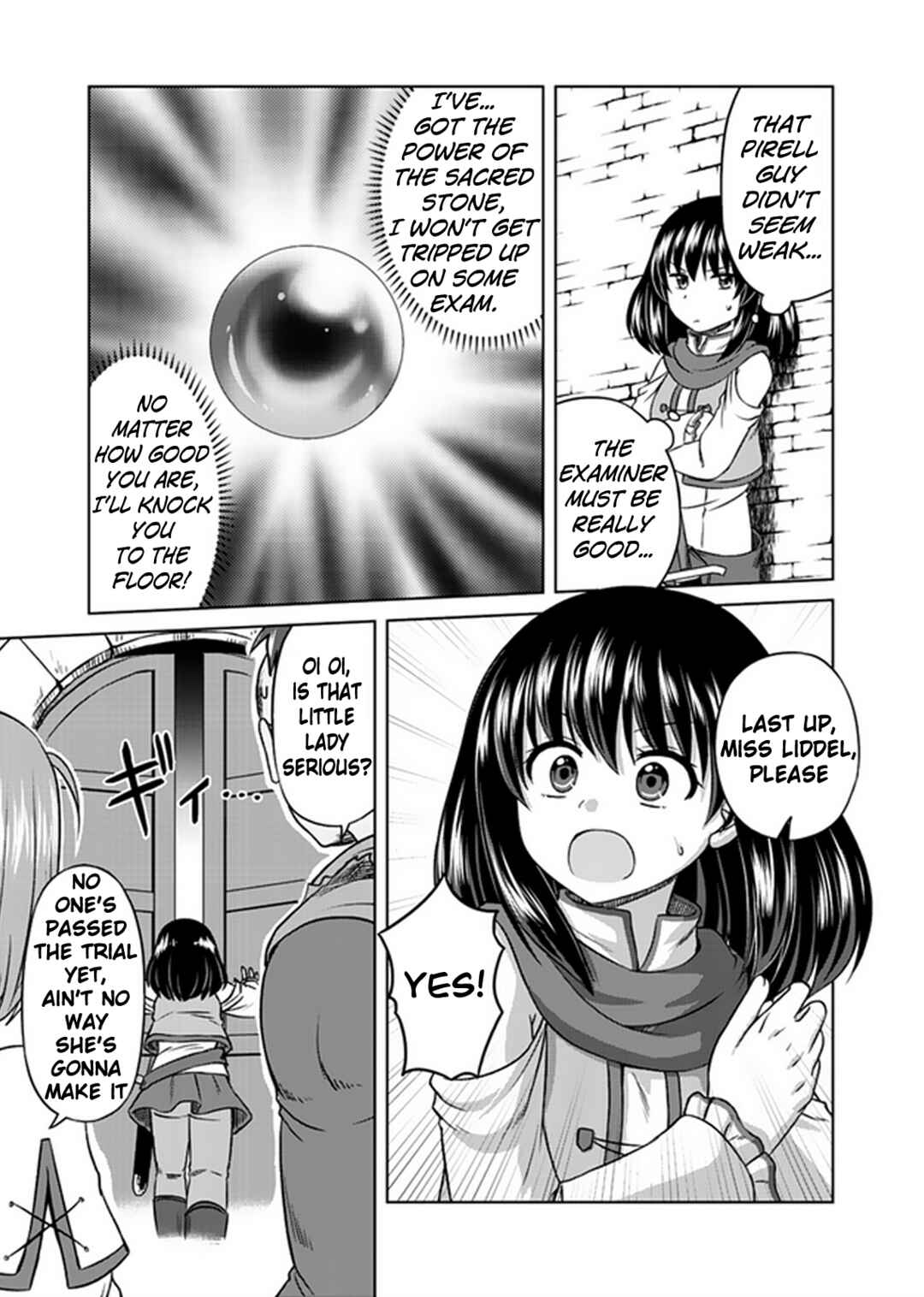 Page 23 Chapter 4 Dont Think That Ill Be Cute Forever! ~If You Make A Wish From The Sacred Stone, Youll Become The Worlds Strongest Beautiful Girl~