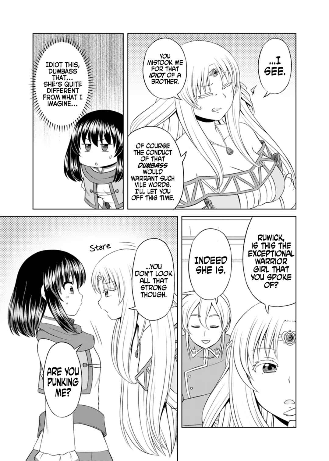 Page 28 Chapter 10 Dont Think That Ill Be Cute Forever! ~If You Make A Wish From The Sacred Stone, Youll Become The Worlds Strongest Beautiful Girl~