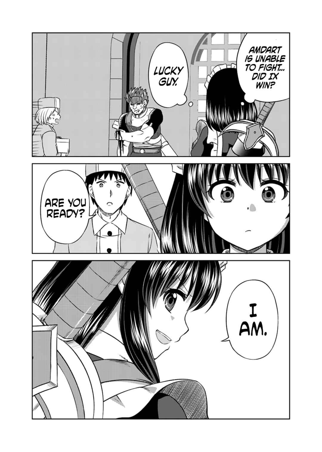 Page 22 Chapter 9 Dont Think That Ill Be Cute Forever! ~If You Make A Wish From The Sacred Stone, Youll Become The Worlds Strongest Beautiful Girl~
