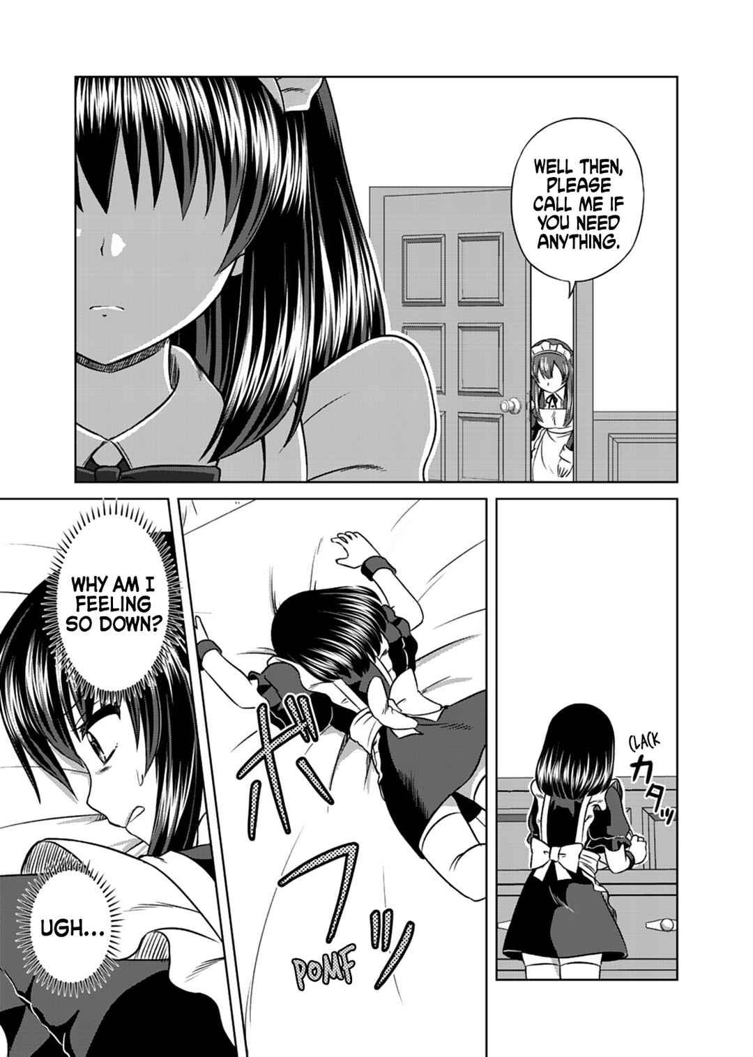 Page 8 Chapter 9 Dont Think That Ill Be Cute Forever! ~If You Make A Wish From The Sacred Stone, Youll Become The Worlds Strongest Beautiful Girl~