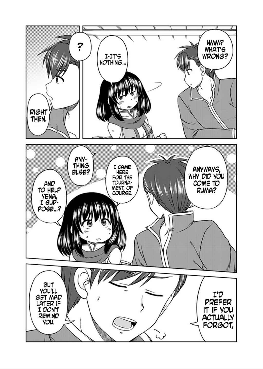 Page 11 Chapter 7 Dont Think That Ill Be Cute Forever! ~If You Make A Wish From The Sacred Stone, Youll Become The Worlds Strongest Beautiful Girl~