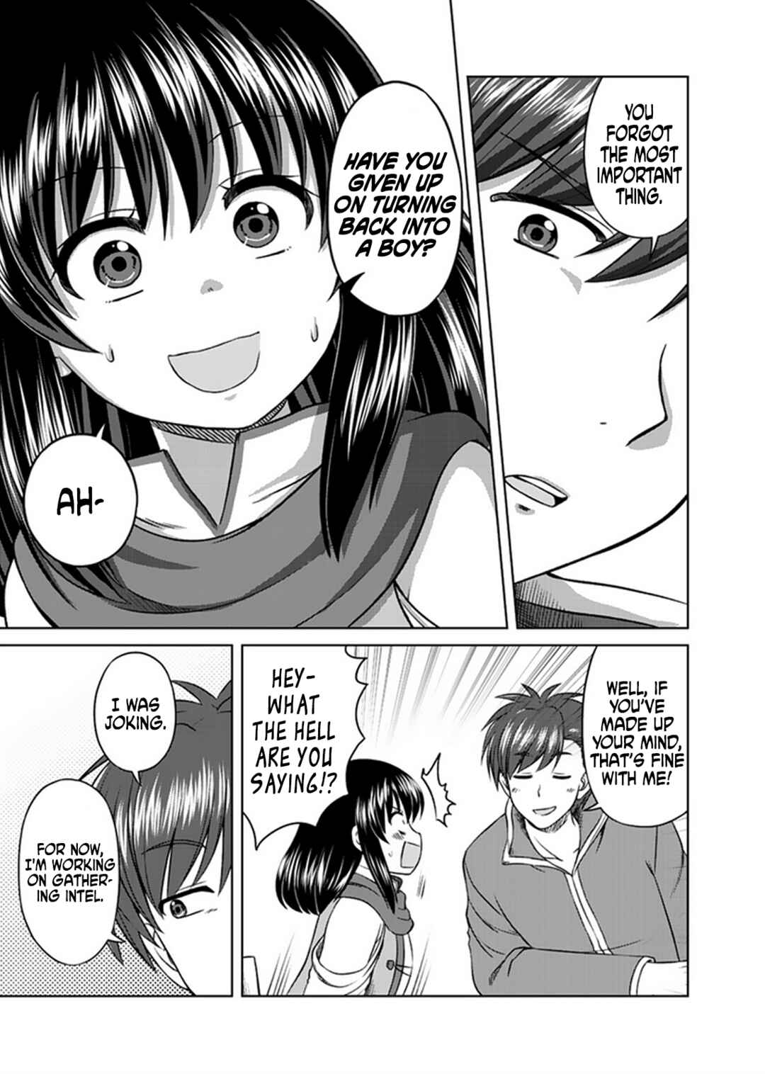 Page 12 Chapter 7 Dont Think That Ill Be Cute Forever! ~If You Make A Wish From The Sacred Stone, Youll Become The Worlds Strongest Beautiful Girl~