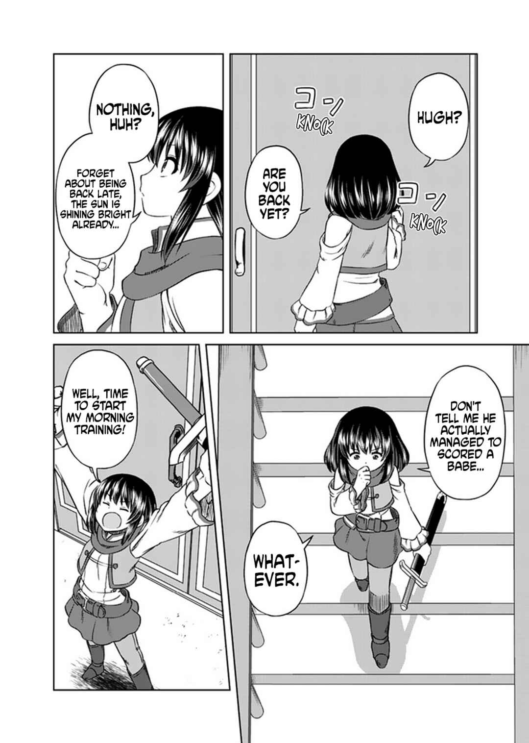 Page 27 Chapter 7 Dont Think That Ill Be Cute Forever! ~If You Make A Wish From The Sacred Stone, Youll Become The Worlds Strongest Beautiful Girl~