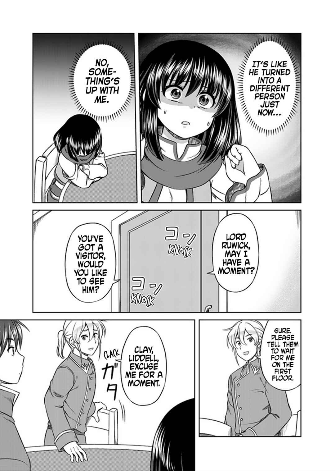 Page 8 Chapter 7 Dont Think That Ill Be Cute Forever! ~If You Make A Wish From The Sacred Stone, Youll Become The Worlds Strongest Beautiful Girl~