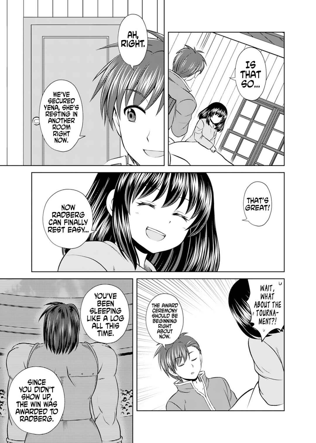 Page 29 Chapter 16 Dont Think That Ill Be Cute Forever! ~If You Make A Wish From The Sacred Stone, Youll Become The Worlds Strongest Beautiful Girl~