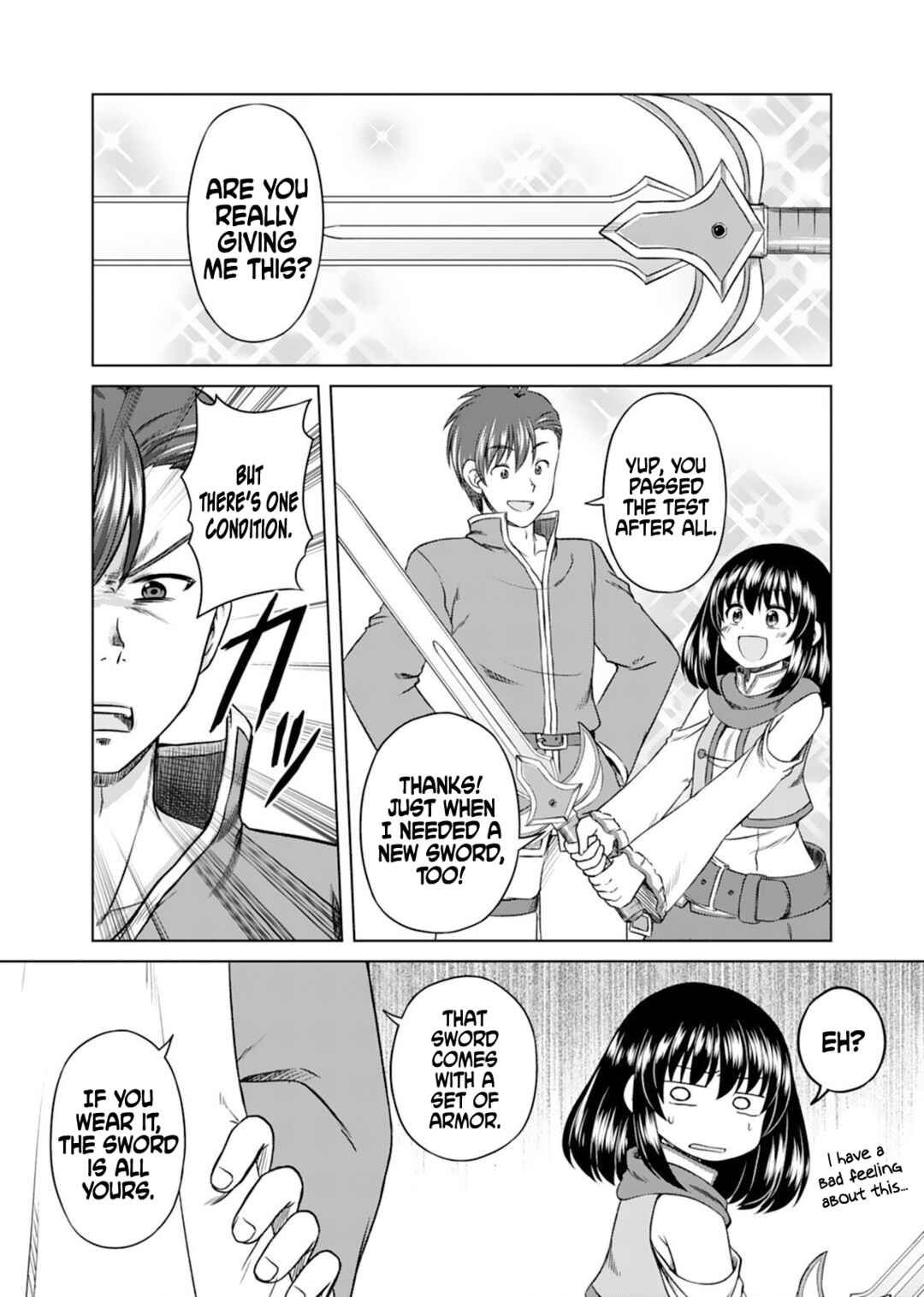 Page 2 Chapter 5 Dont Think That Ill Be Cute Forever! ~If You Make A Wish From The Sacred Stone, Youll Become The Worlds Strongest Beautiful Girl~