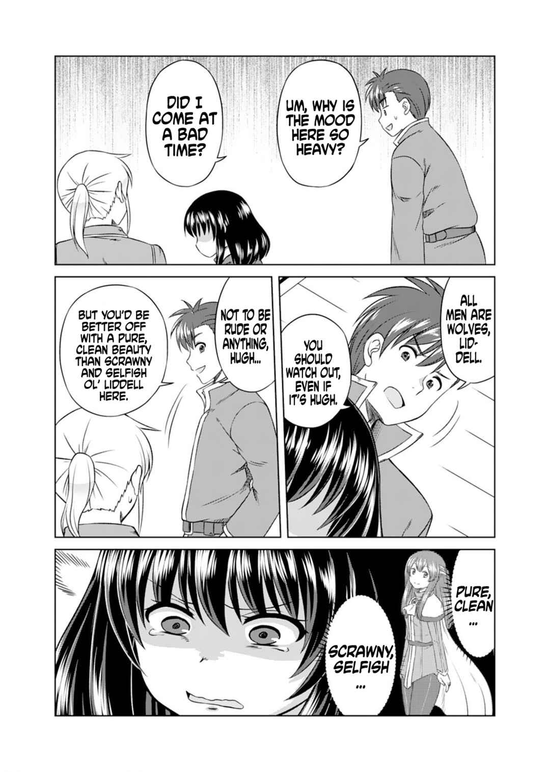 Page 22 Chapter 5 Dont Think That Ill Be Cute Forever! ~If You Make A Wish From The Sacred Stone, Youll Become The Worlds Strongest Beautiful Girl~