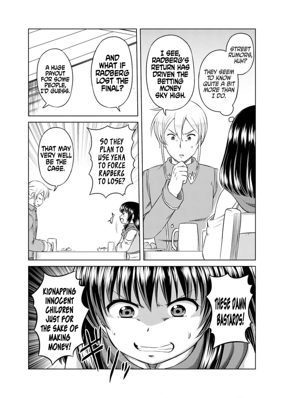 Page 28 Chapter 5 Dont Think That Ill Be Cute Forever! ~If You Make A Wish From The Sacred Stone, Youll Become The Worlds Strongest Beautiful Girl~