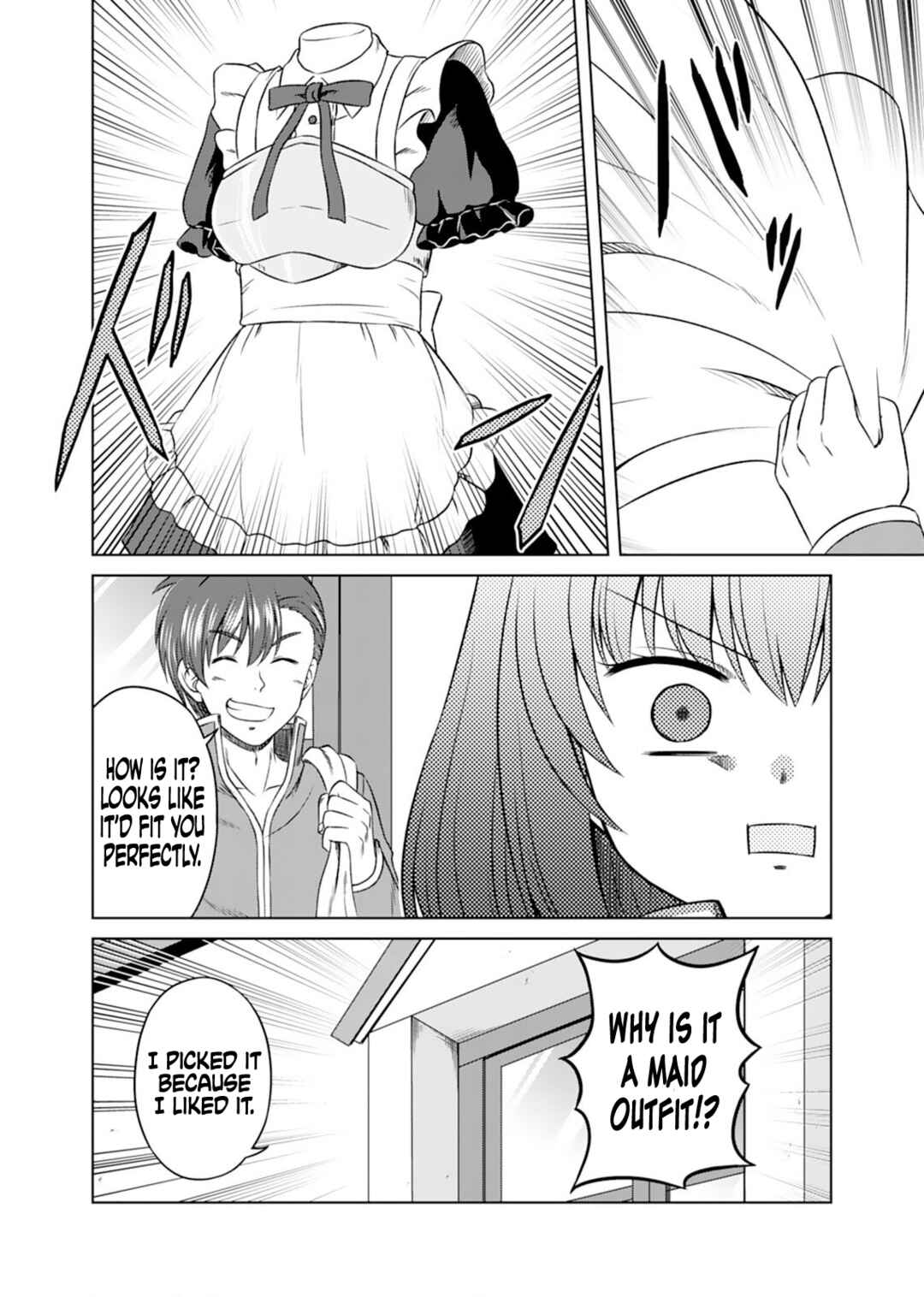 Page 3 Chapter 5 Dont Think That Ill Be Cute Forever! ~If You Make A Wish From The Sacred Stone, Youll Become The Worlds Strongest Beautiful Girl~