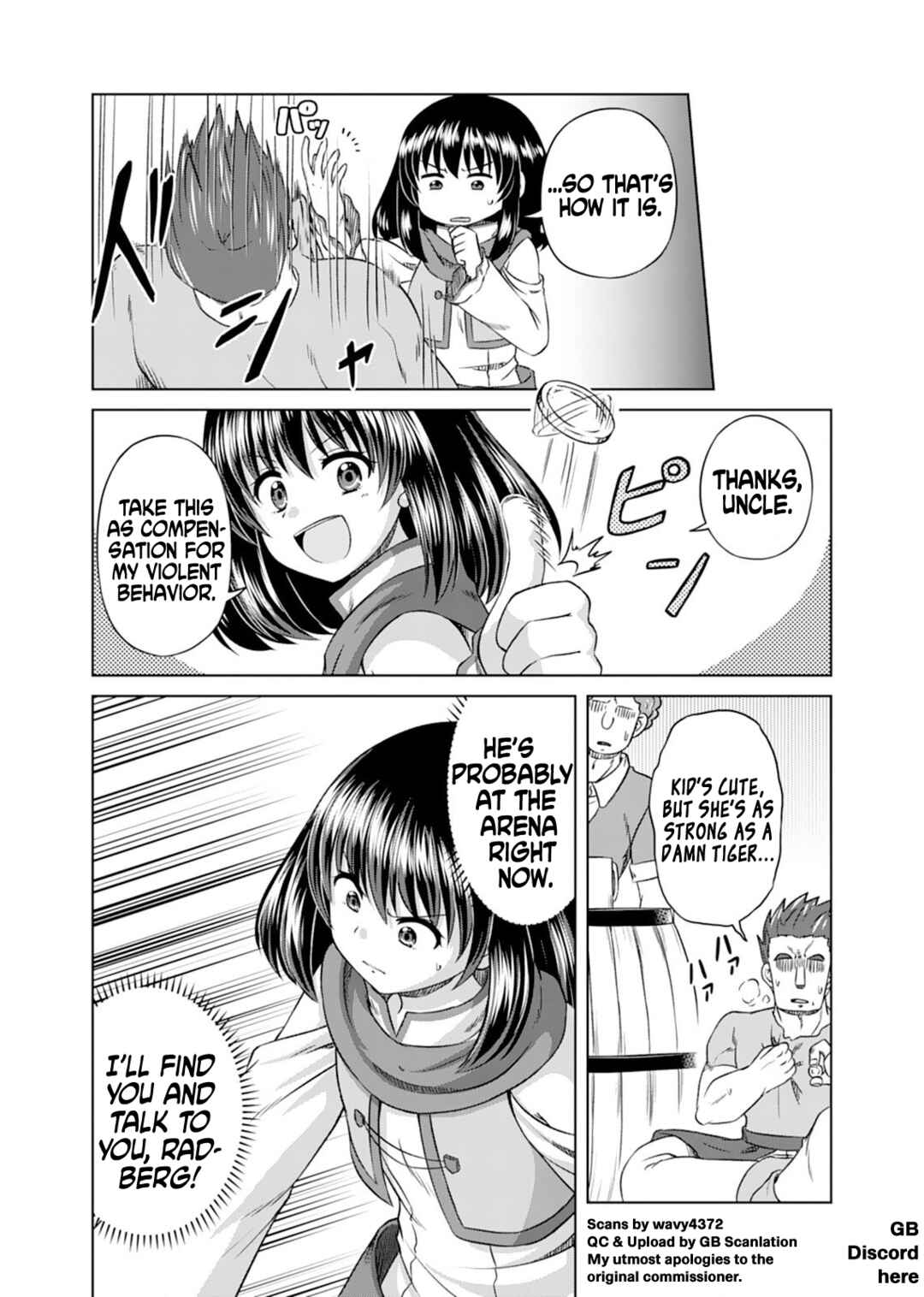 Page 33 Chapter 5 Dont Think That Ill Be Cute Forever! ~If You Make A Wish From The Sacred Stone, Youll Become The Worlds Strongest Beautiful Girl~