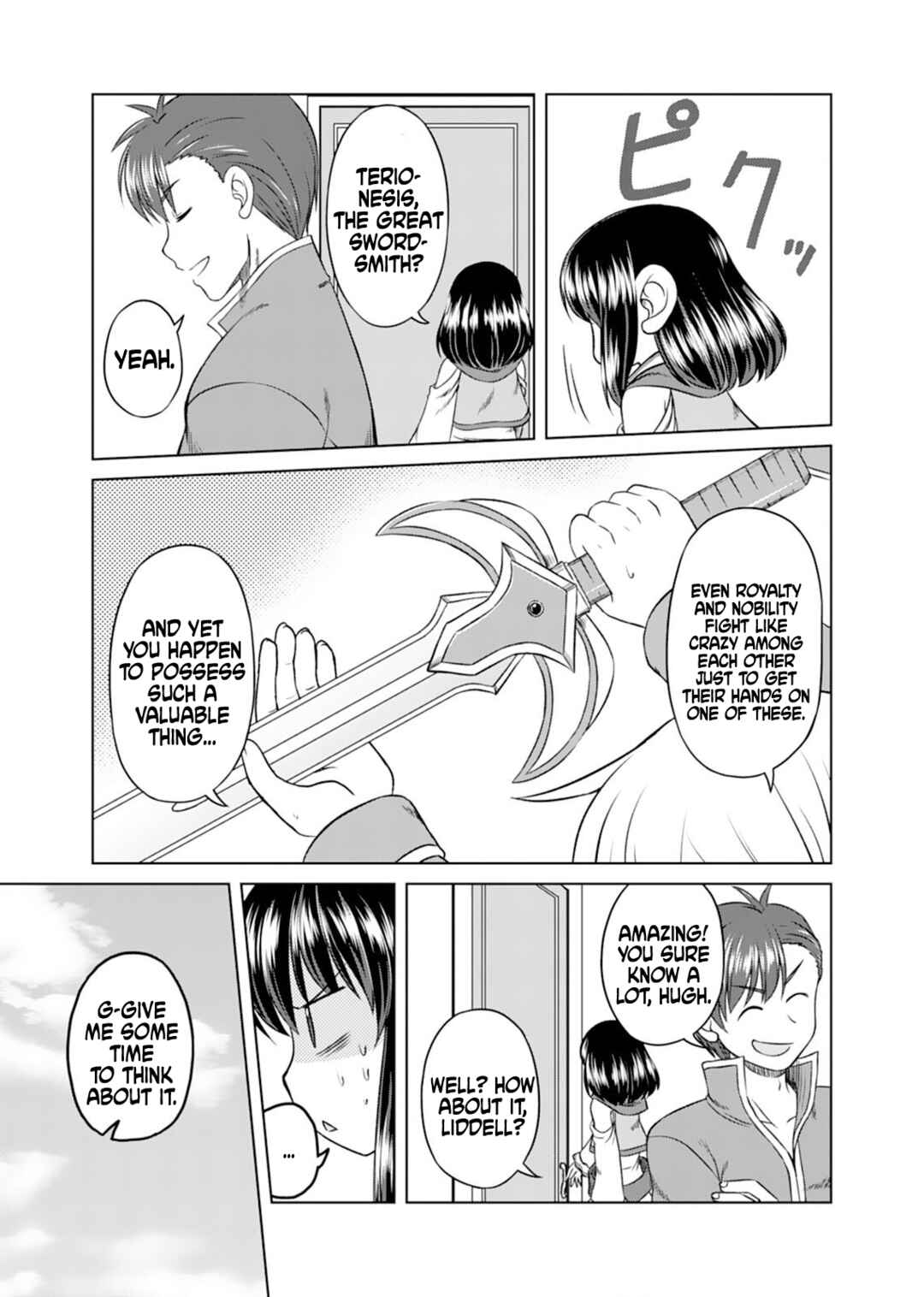 Page 6 Chapter 5 Dont Think That Ill Be Cute Forever! ~If You Make A Wish From The Sacred Stone, Youll Become The Worlds Strongest Beautiful Girl~