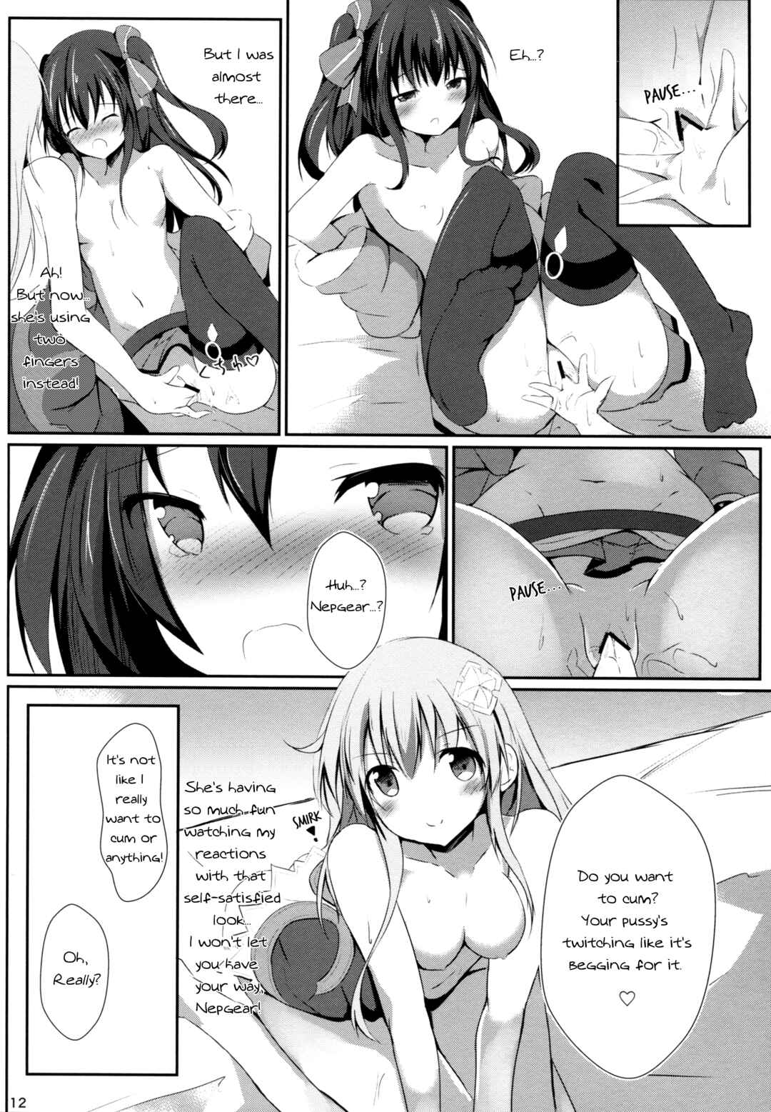 Page 12 Chapter Unknown_7ca5 Hyperdimension Neptunia - Gear Uni Offline (Doujinshi)