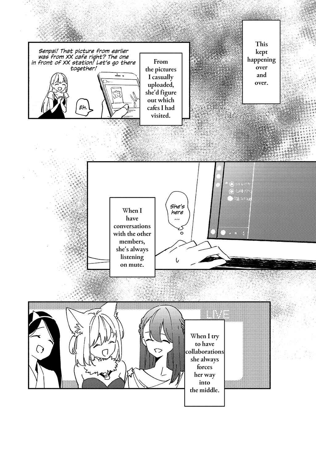 Page 14 Chapter Unknown_e134 Idol Vtuber Nikisei Audition Goukakusha ga Jitsu wa Moto Listener Datta