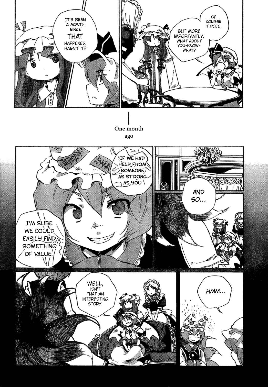 Page 6 Chapter 3 Touhou Bougetsushou ~ Silent Sinner in Blue.