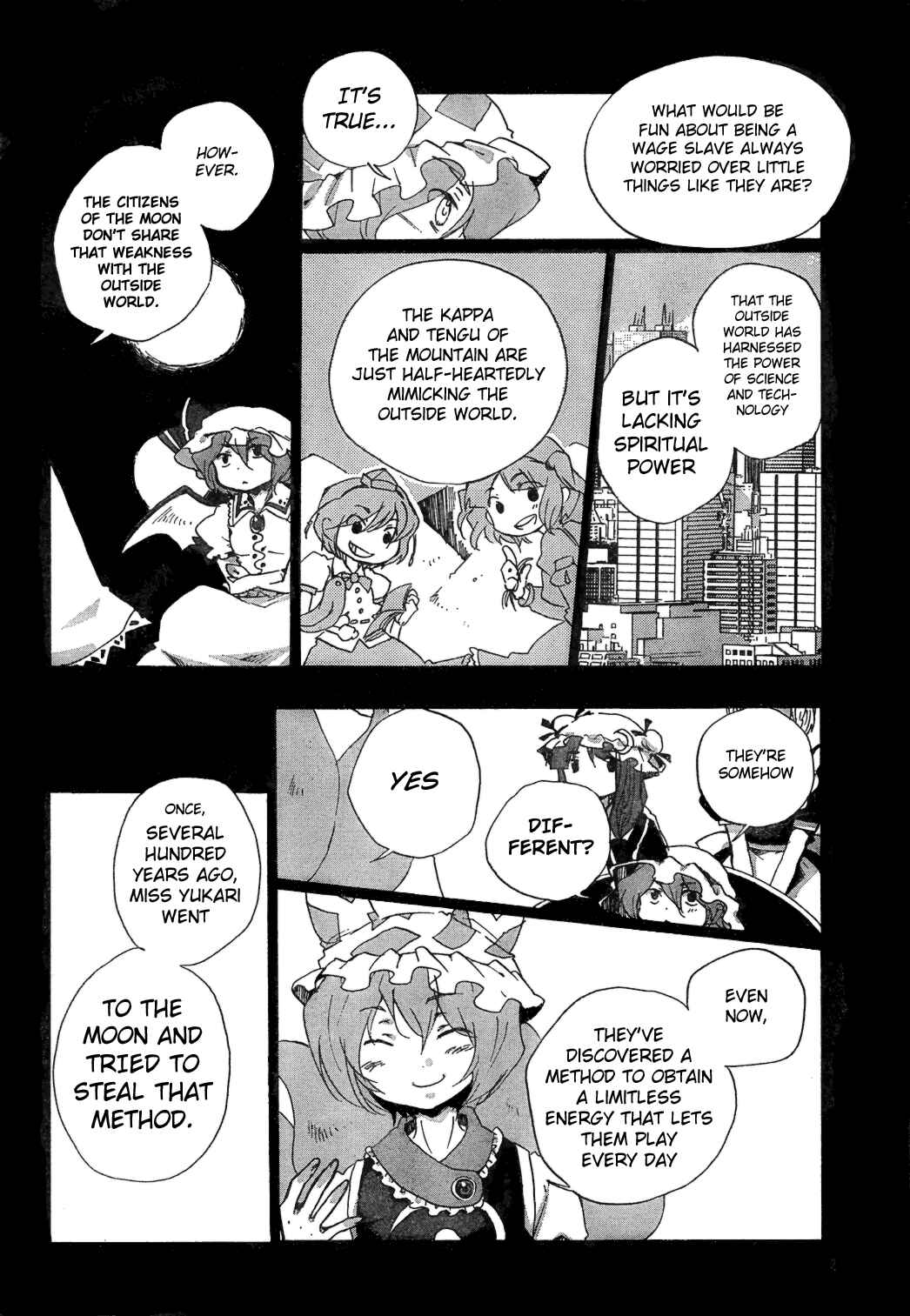 Page 8 Chapter 3 Touhou Bougetsushou ~ Silent Sinner in Blue.