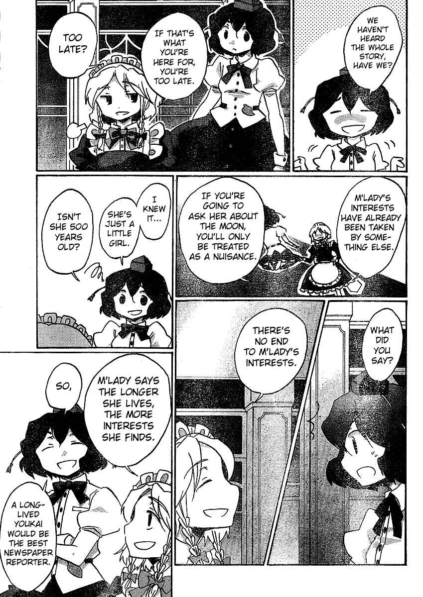 Page 9 Chapter 20 Touhou Bougetsushou ~ Silent Sinner in Blue.