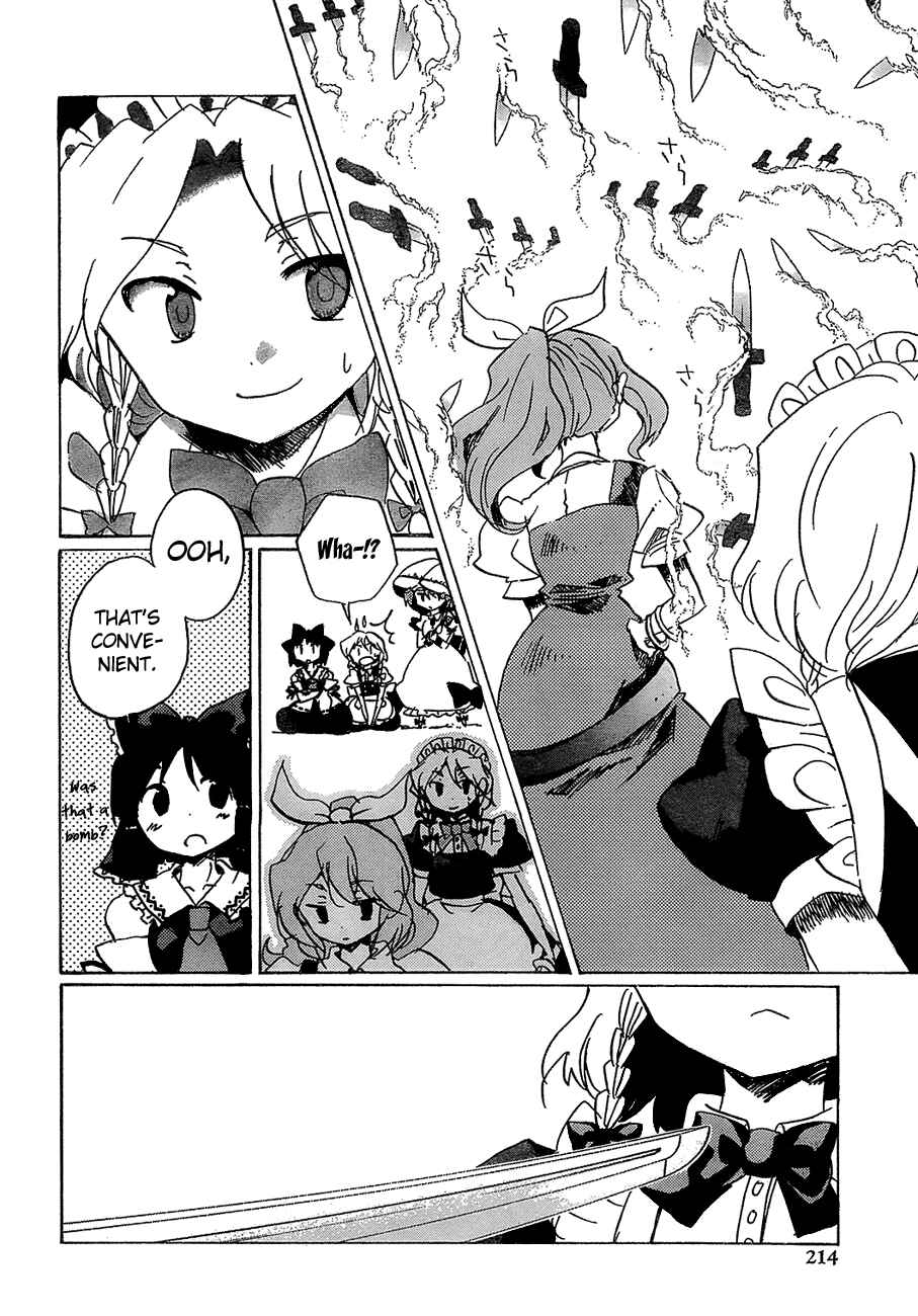 Page 13 Chapter 14 Touhou Bougetsushou ~ Silent Sinner in Blue.