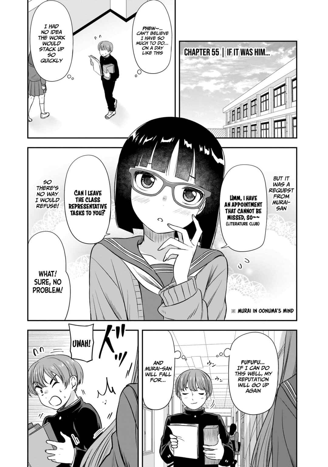 Page 2 Chapter 55 Kurai Anoko to Shitai Koto