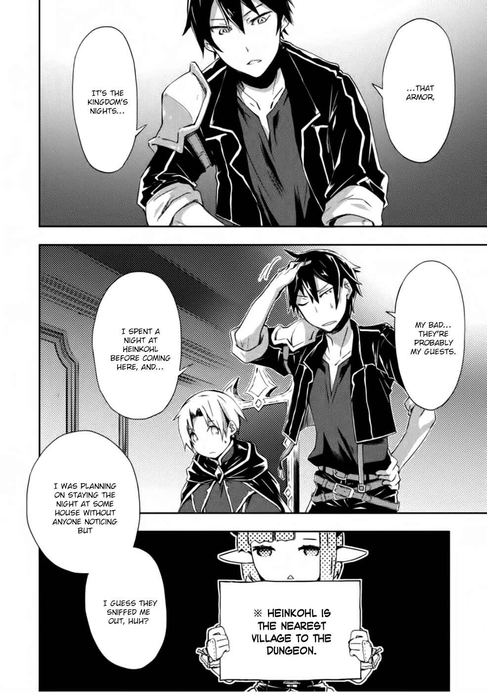 Page 9 Chapter 6 Dungeon Kurashi no Moto Yuusha