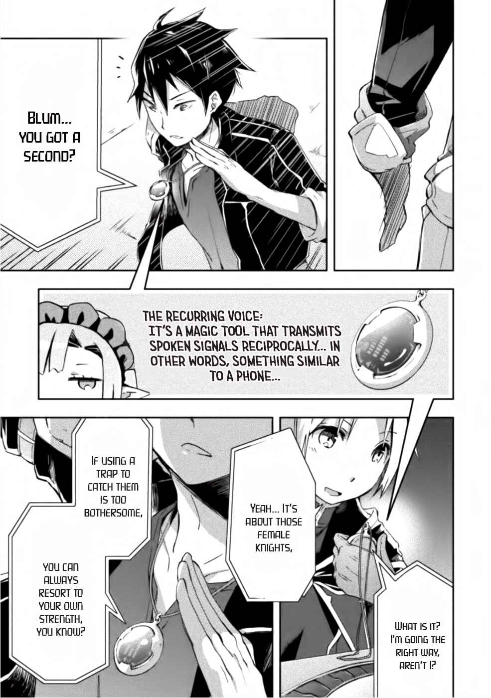 Page 9 Chapter 7 Dungeon Kurashi no Moto Yuusha