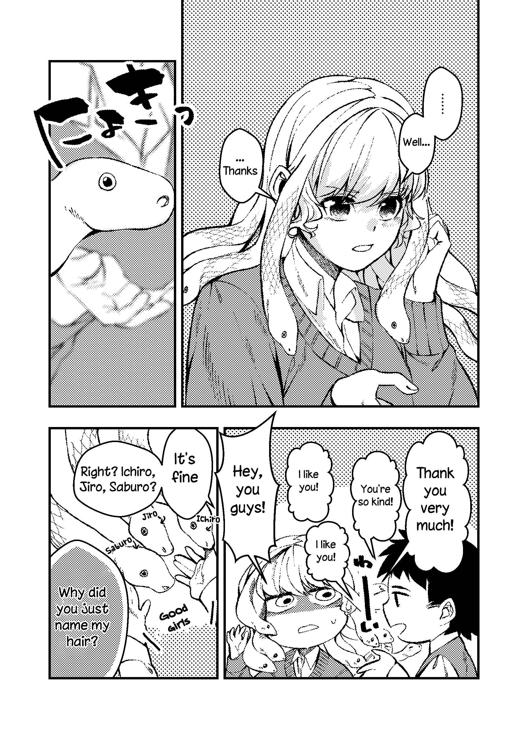 Page 2 Chapter Unknown_fbf7 Medusa-Chan Whose Emotions Appear in Her Hair