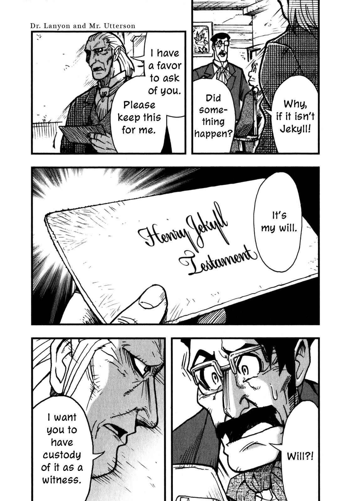 Page 9 Chapter 3 Dr. Jekyll and Mr. Hyde (Variety Art Works)