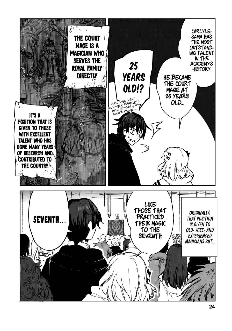 Page 12 Chapter 1.2 Shokyuu Majutsu Magic Arrow wo Kyokugen made Kitaetara