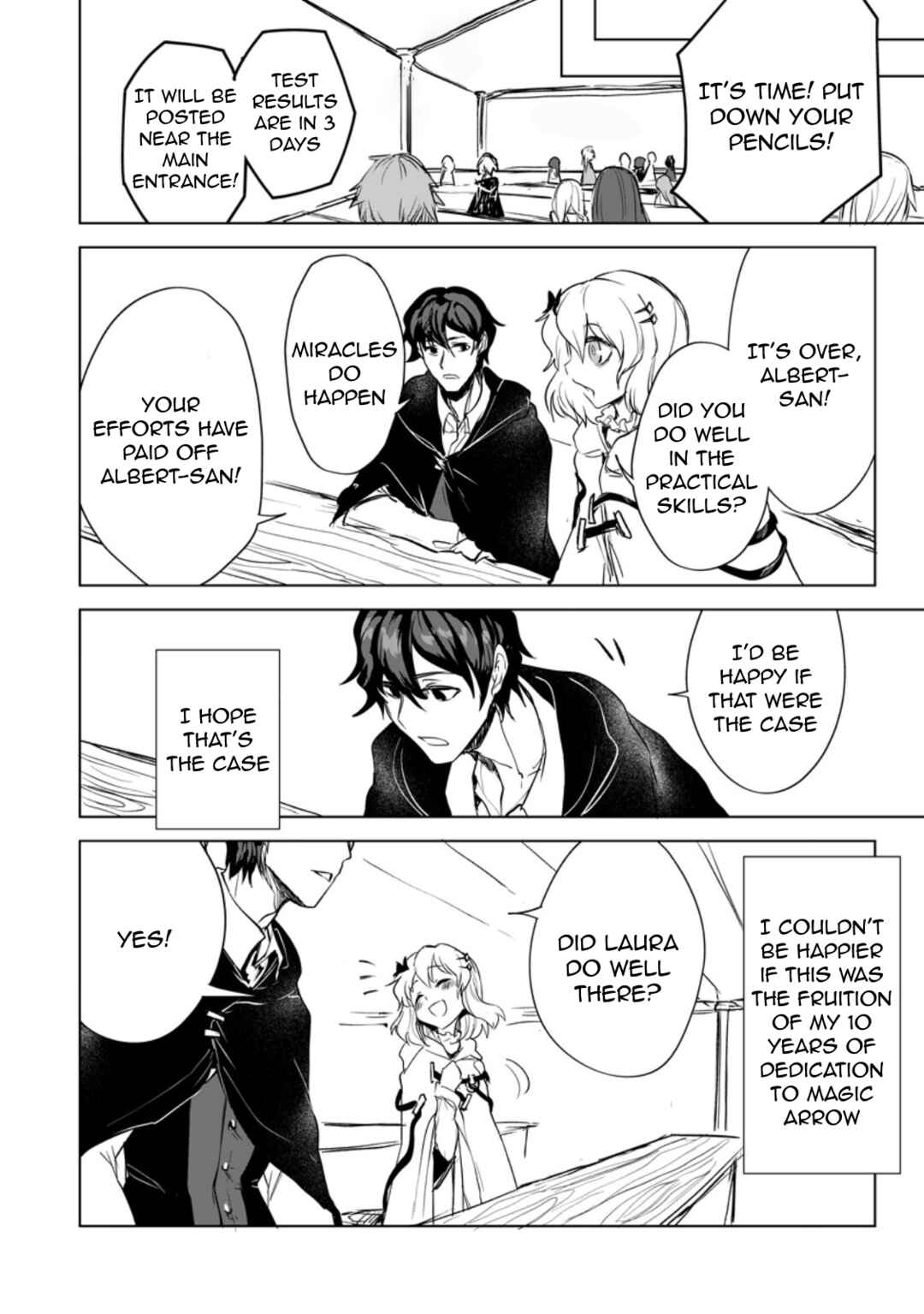Page 7 Chapter 2.2 Shokyuu Majutsu Magic Arrow wo Kyokugen made Kitaetara