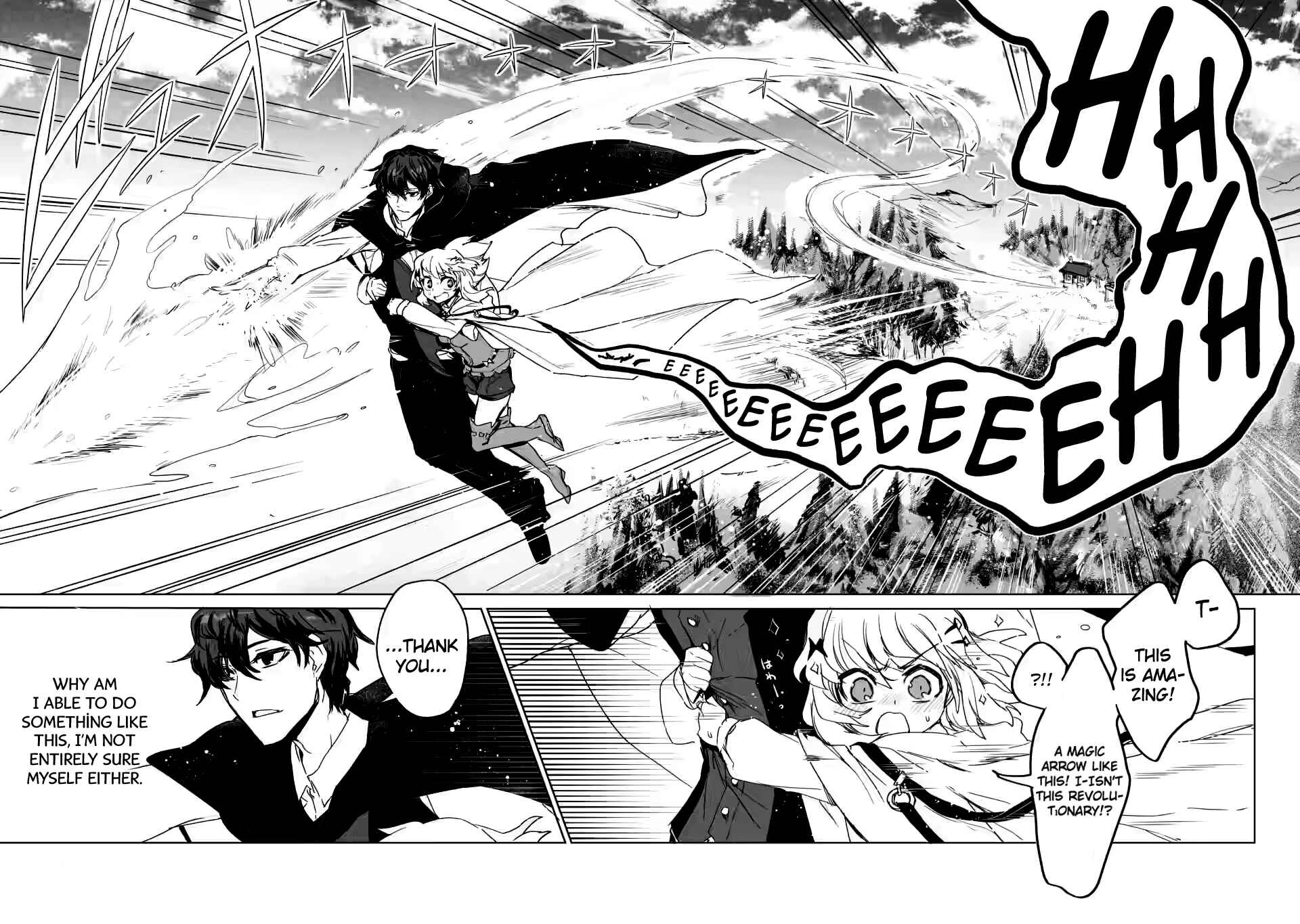 Page 10 Chapter 1.1 Shokyuu Majutsu Magic Arrow wo Kyokugen made Kitaetara