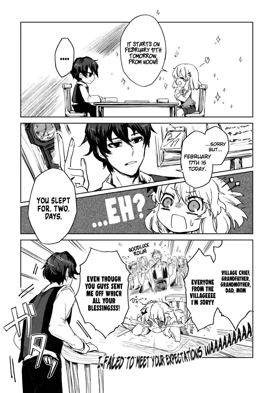 Page 7 Chapter 1.1 Shokyuu Majutsu Magic Arrow wo Kyokugen made Kitaetara