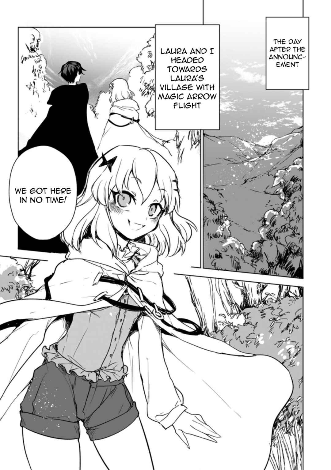 Page 1 Chapter 3.1 Shokyuu Majutsu Magic Arrow wo Kyokugen made Kitaetara