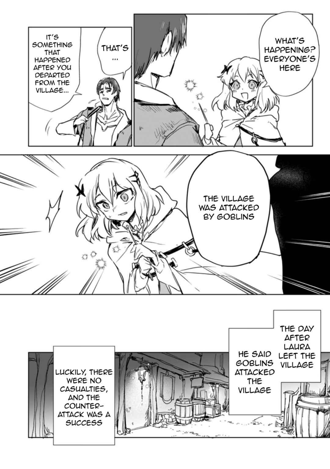 Page 4 Chapter 3.1 Shokyuu Majutsu Magic Arrow wo Kyokugen made Kitaetara