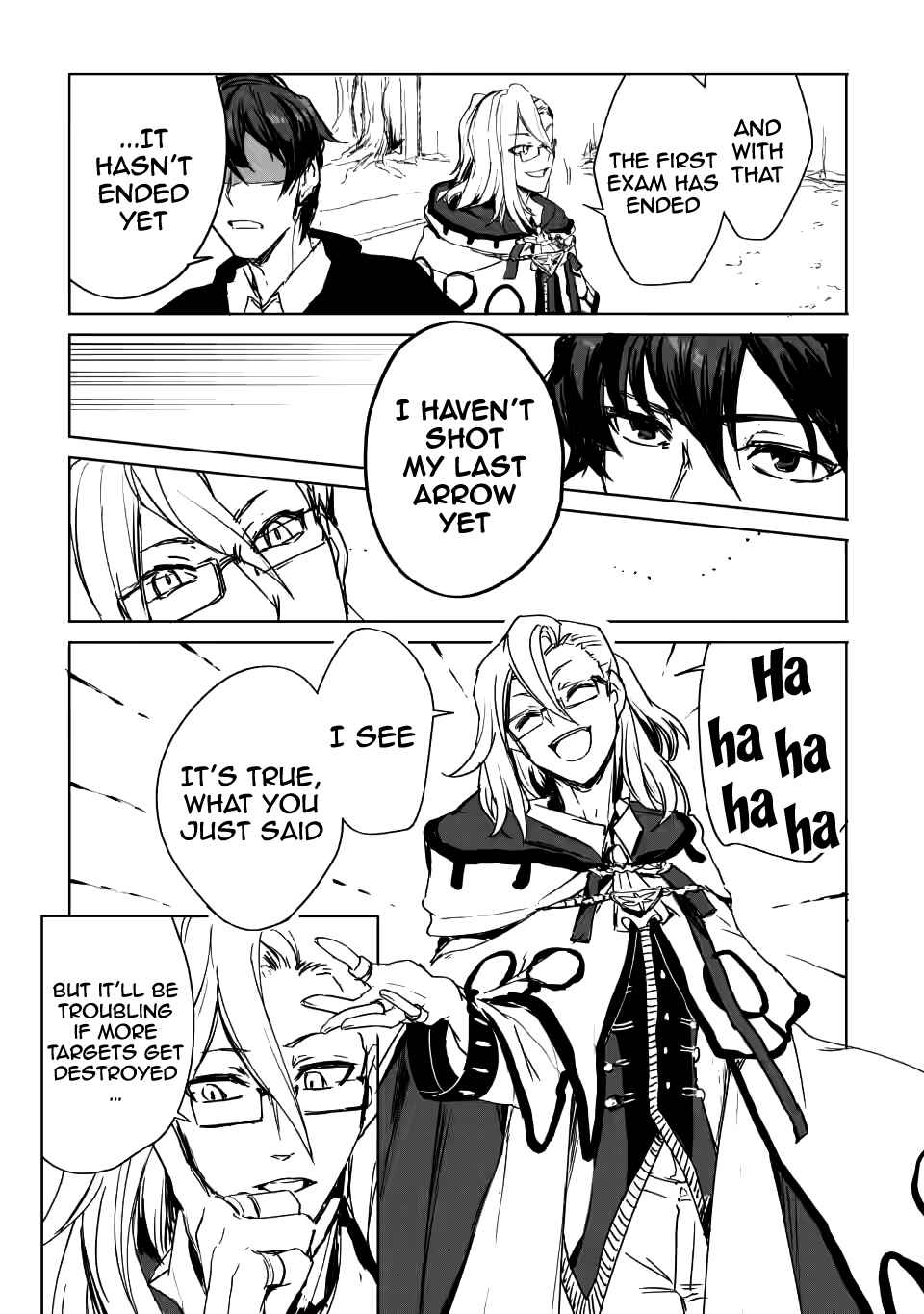 Page 8 Chapter 1.3 Shokyuu Majutsu Magic Arrow wo Kyokugen made Kitaetara