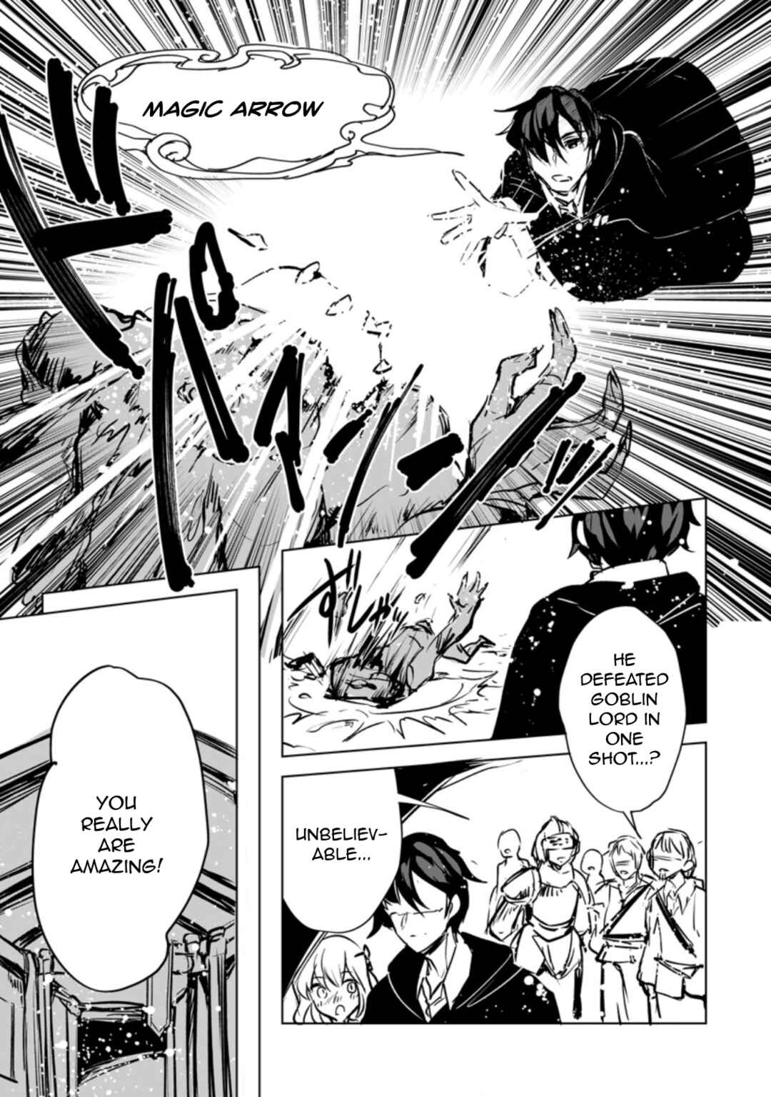 Page 1 Chapter 3.3 Shokyuu Majutsu Magic Arrow wo Kyokugen made Kitaetara