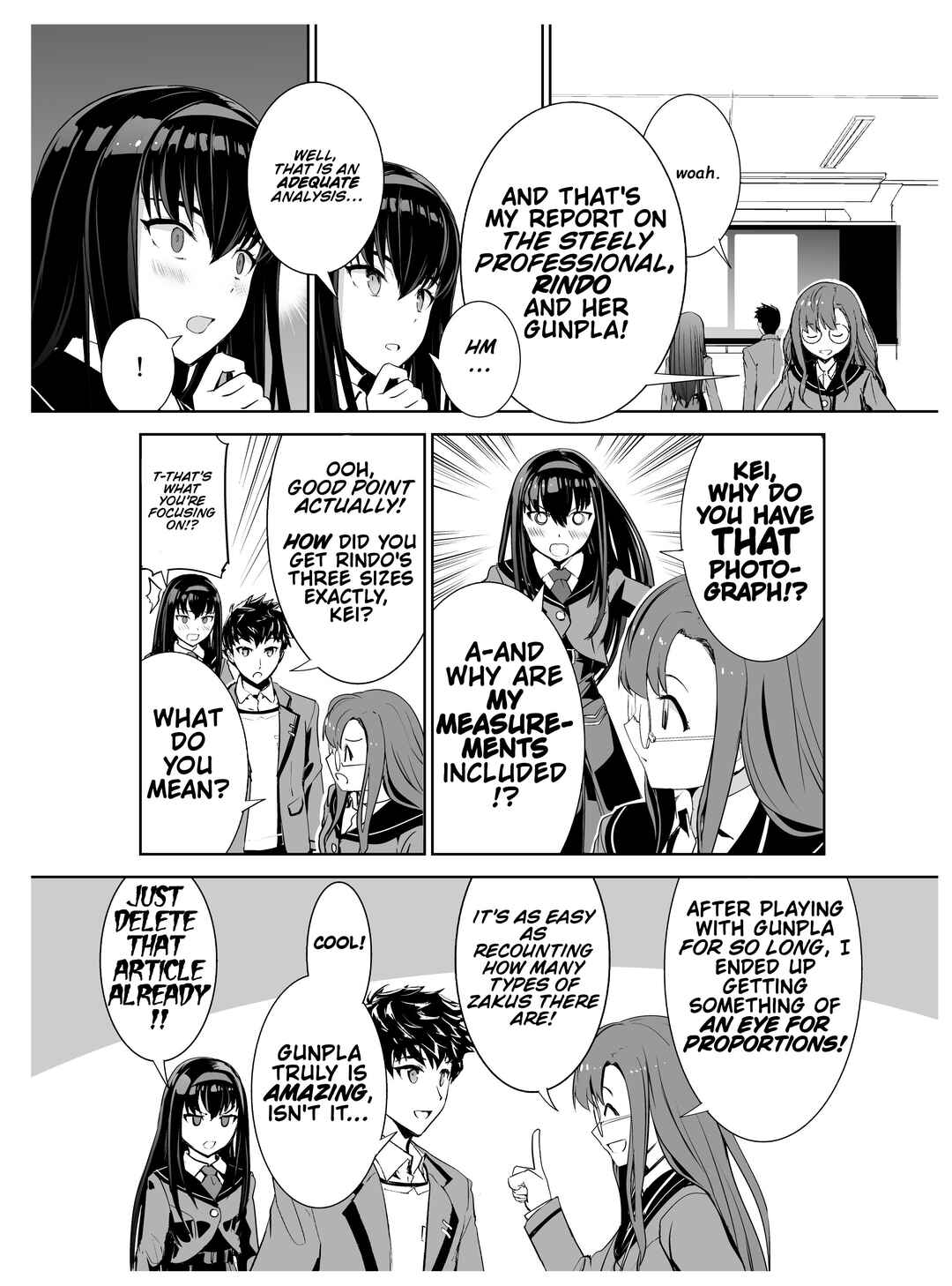 Page 4 Chapter 2 Gundam Breaker Mobile: Gunpla Club Activity Report!