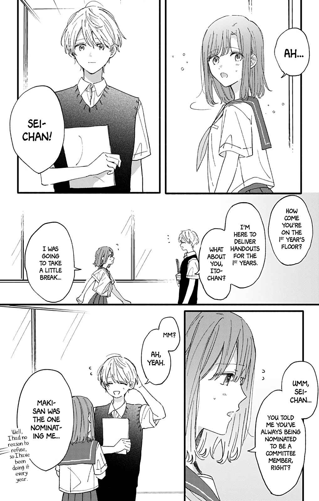 Page 12 Chapter 36 Sei-chan Capacity Over desu!