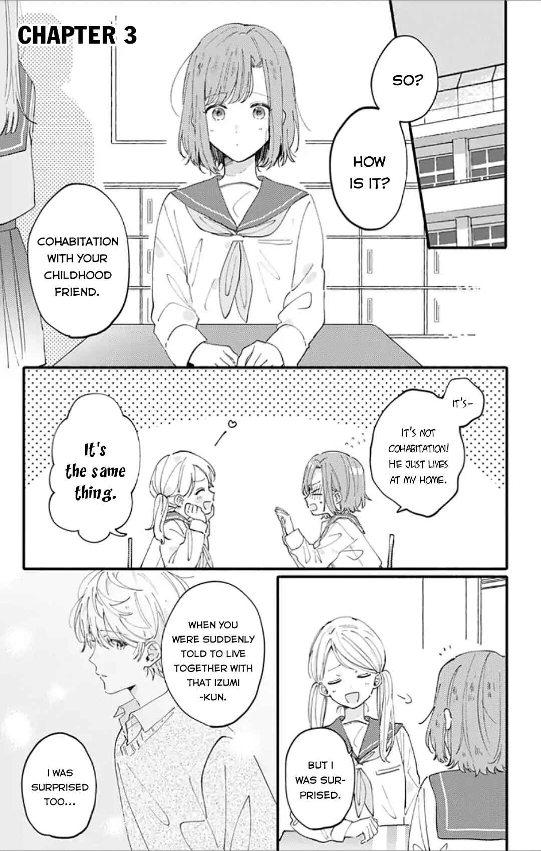 Page 3 Chapter 3 Sei-chan Capacity Over desu!