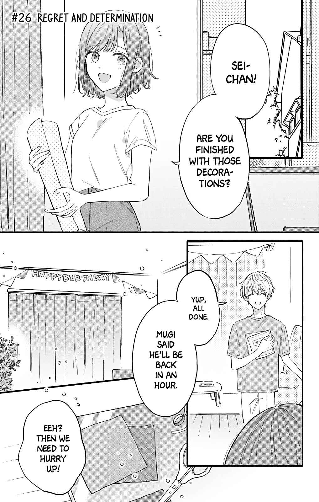 Page 1 Chapter 26 Sei-chan Capacity Over desu!