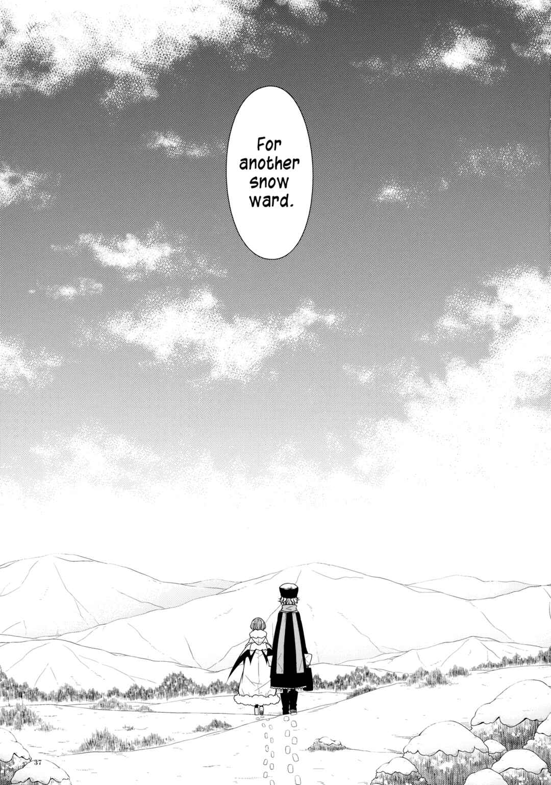 Page 36 Chapter Unknown_1ef4 Touhou - Shiroki ni Kakuretaru Sono Basho e Ashiato Futatsu (Doujinshi)