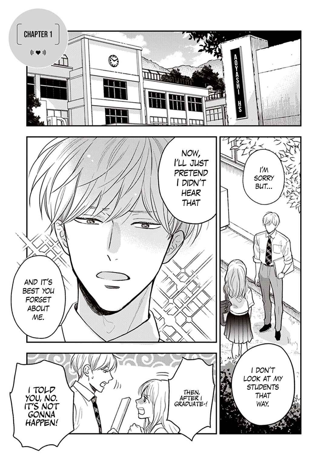 Page 7 Chapter 1 Koizumi-sensei wa Midasaretakunai