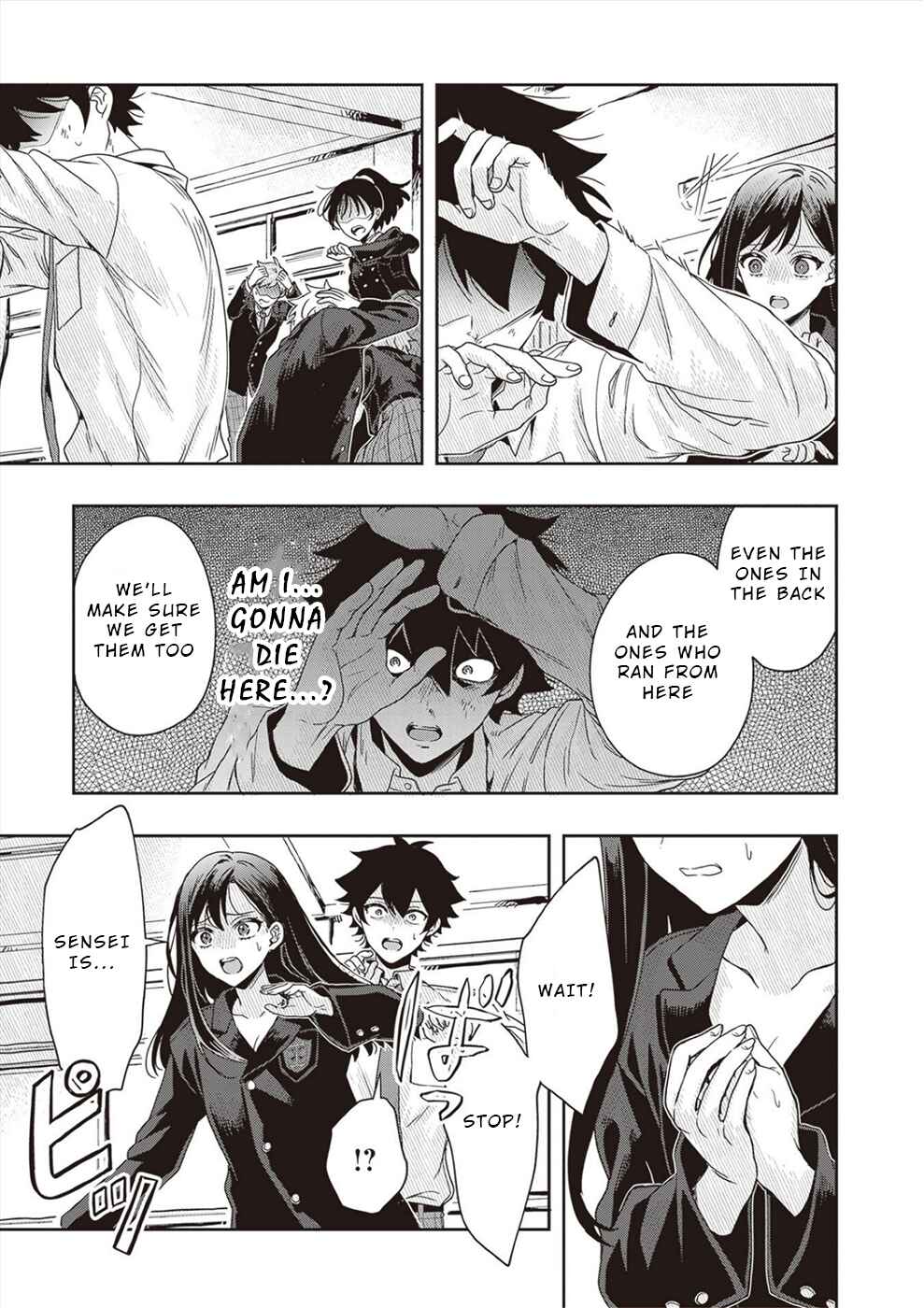 Page 11 Chapter 4 Tsugi wa Anata ga Yarareru Ban Death.