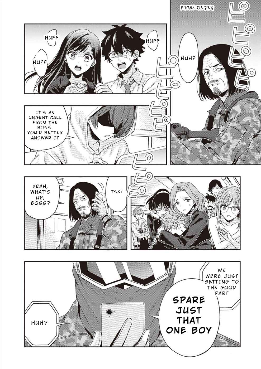 Page 12 Chapter 4 Tsugi wa Anata ga Yarareru Ban Death.