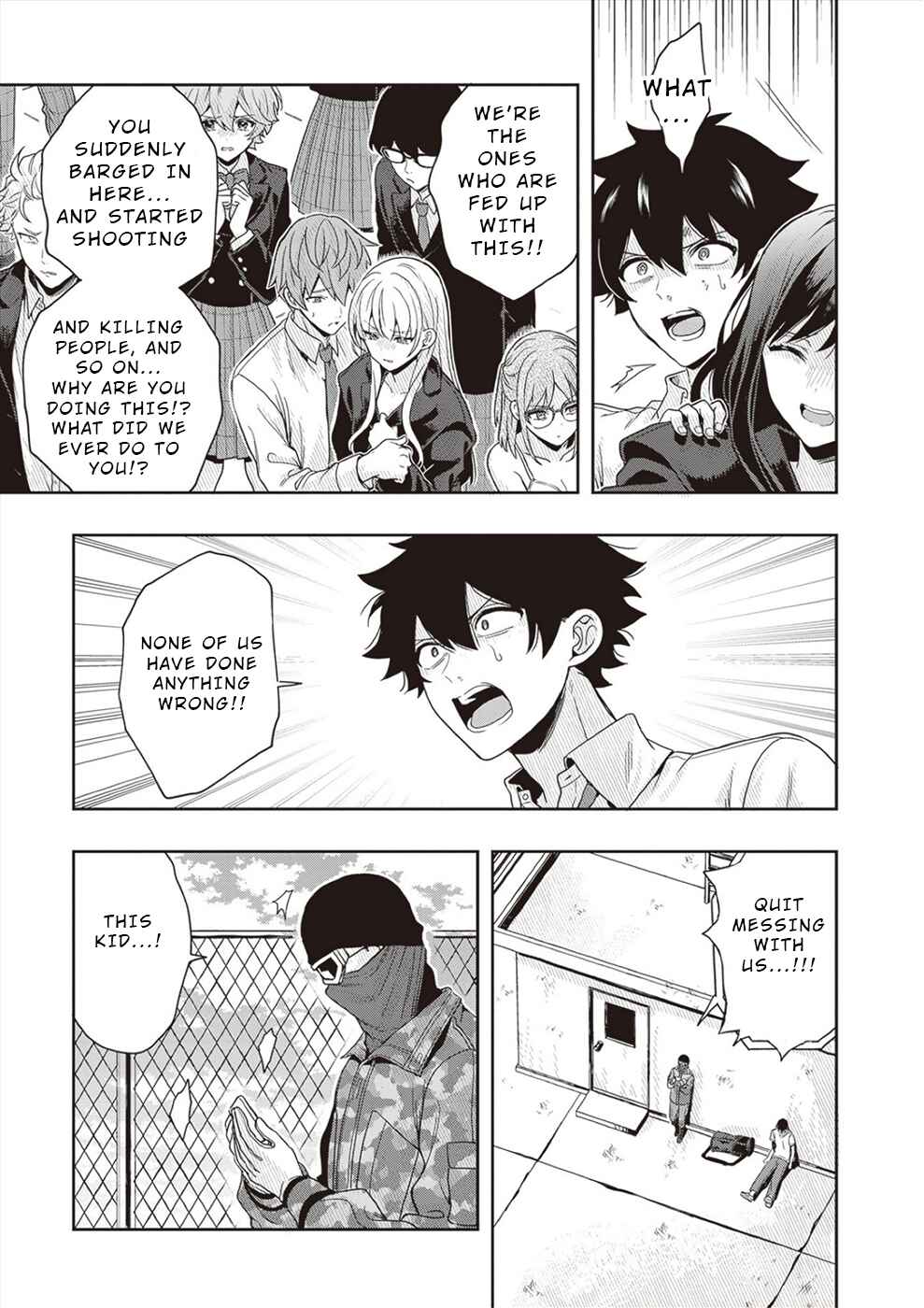 Page 3 Chapter 4 Tsugi wa Anata ga Yarareru Ban Death.