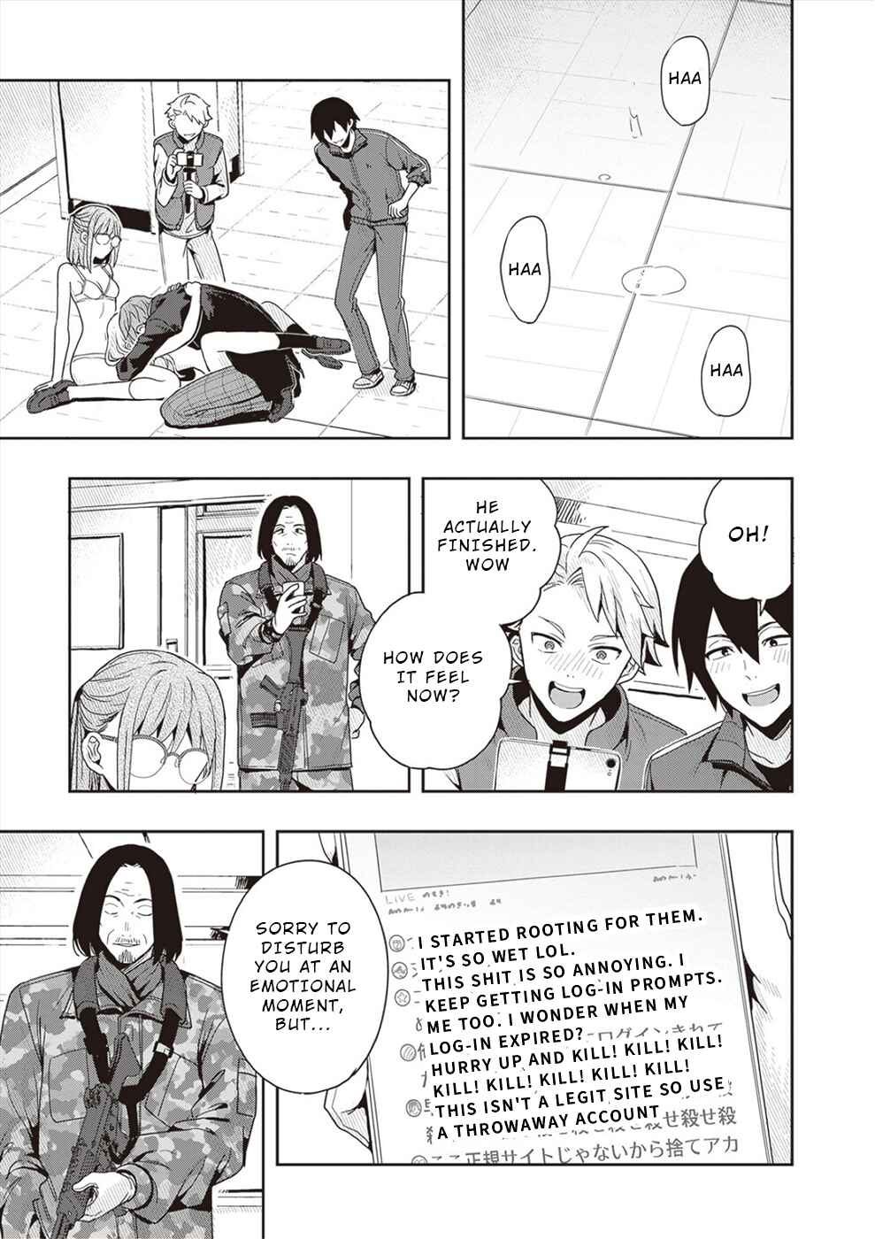 Page 19 Chapter 3 Tsugi wa Anata ga Yarareru Ban Death.