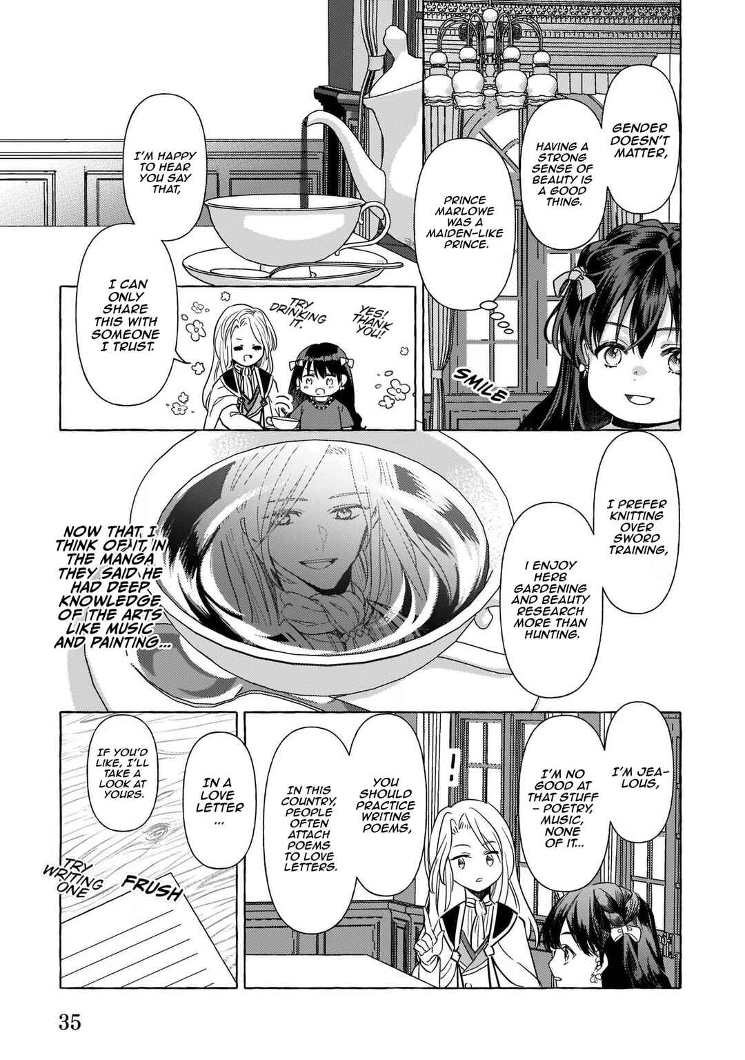Page 11 Chapter 6 Tenseisaki ga Shoujo Manga no Shirobuta Reijou datta reBoooot!