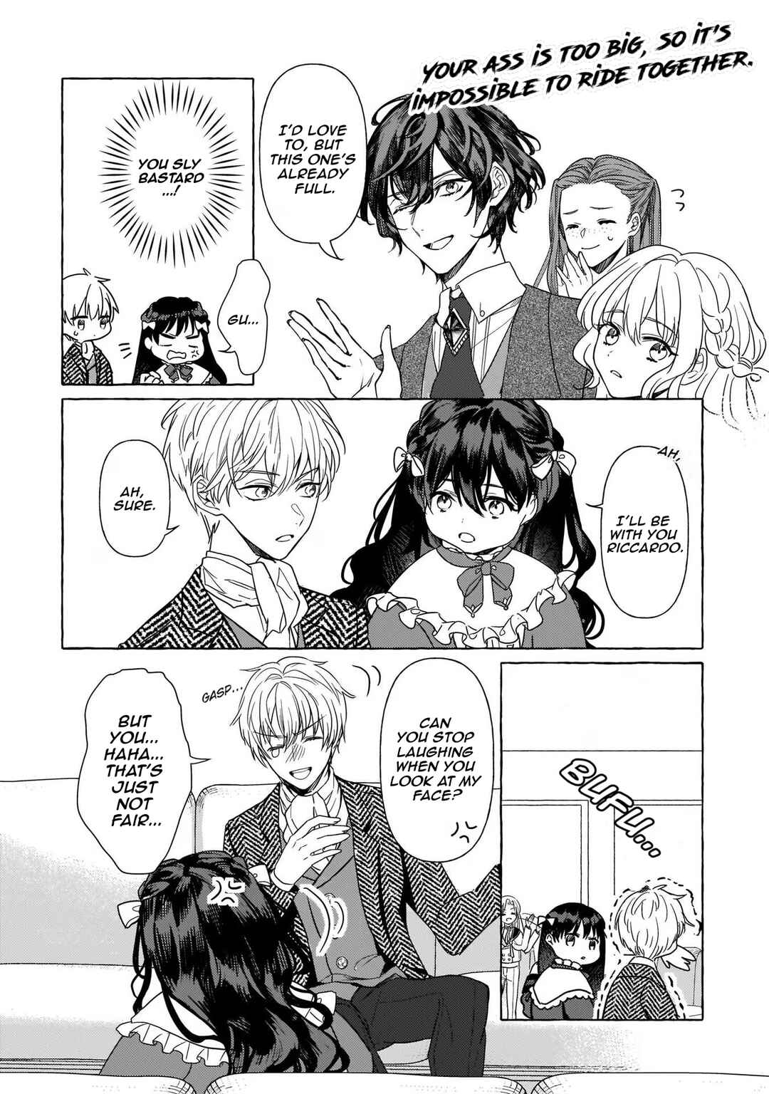 Page 19 Chapter 6 Tenseisaki ga Shoujo Manga no Shirobuta Reijou datta reBoooot!